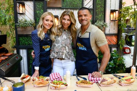 KELLY RIPA, SHEREEN PAVLIDES, MARK CONSUELOS