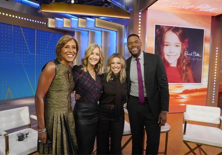 ROBIN ROBERTS,  LARA SPENCER, RACHEL PLATTEN, MICHAEL STRAHAN