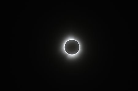 SOLAR ECLIPSE IN CLEVELAND, OHIO 