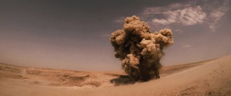 A mine explosion in Sinjar, Iraq. (Nobel Media/Jaimie Ackroyd)
