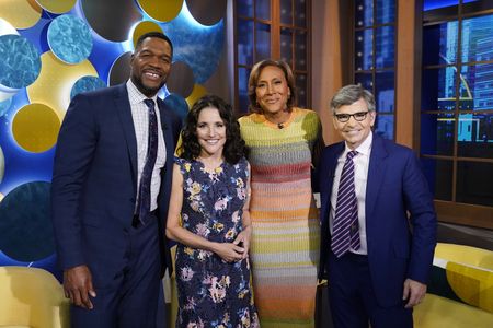 MICHAEL STRAHAN, JULIA LOUIS-DREYFUS, ROBIN ROBERTS AND GEORGE STEPHANOPOULOS