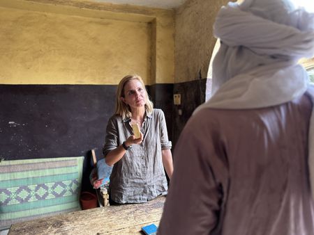 Mariana van Zeller speaks with Clickely about the gold trade in Niger. (National Geographic for Disney)