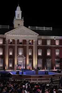 Eva Pilgrim, Selina Wang, Zohreen Shah report from Kamala Harris Election Night Headquarters at Howard University in Washington, DC.