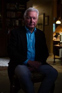 Former FBI Agent Bob Ricks is pictured in close-up portrait during the production of National Geographic's Oklahoma City Bombing: One Day In America. As Special Agent in Charge of the FBI office in Oklahoma, it was Ricks' responsibility to lead and oversee the investigation, rescue and recovery efforts. On April 19, 1995, America experienced the deadliest domestic terror attack in its history. Thirty years later, this series tells the story of that day told only by those who lived through it ñ the people of Oklahoma.  (National Geographic/Brandon Widener)