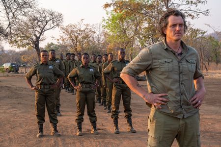 Zimbabwe - Damien Mander with Akashinga recruits. (Credit: National Geographic/Kim Butts)
