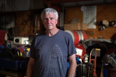 Sonar expert Mike Williamson is pictured in a portrait made during the production of "Cursed Gold: A Shipwreck Scandal." In 1989, maverick scientist Tommy Thompson stuns the world by recovering three tons of gold from a shipwreck deep in the Atlantic Ocean. What follows is a 30-year story of adventure, deception, and personal turmoil, taking him from venerated celebrity to infamous fugitive, and finally a defiant prisoner who refuses to give up his gold. (National Geographic)