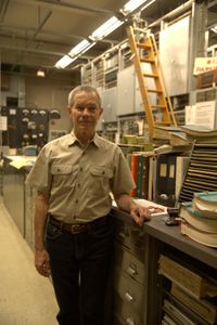 Sonar Technician Alan Scott is pictured in a portrait during the production of "Cursed Gold: A Shipwreck Scandal."  In 1989, maverick scientist Tommy Thompson, stuns the world by recovering three tons of gold from a shipwreck deep in the Atlantic Ocean. What follows is a 30-year story of adventure, deception, and personal turmoil, taking him from venerated celebrity to infamous fugitive, and finally a defiant prisoner who refuses to give up his gold. (National Geographic)