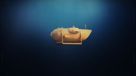 A 3D model of the Titan submersible. From forgotten shipwrecks to headline disasters, the sea claims countless lives. Despite technological progress, danger lurks. (Credit: Big Media)