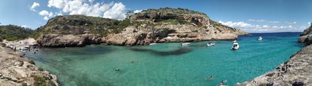 An overall view of the landscape of the coast of Majorca. (National Geographic/Salvador Antonio Díaz Montes)