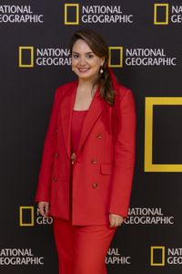 2024 TCA WINTER PRESS TOUR - Cristina Costantini poses during the National Geographic presentation at the 2024 TCA Winter Press Tour at the Langham Huntington on February 8, 2024 in Pasadena, California. (National Geographic/PictureGroup)