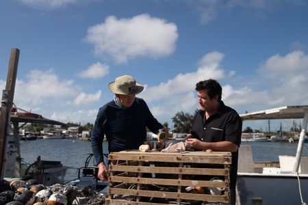 Gordon Ramsay and David make key lime pie in Florida. (National Geographic/Justin Mandel)
