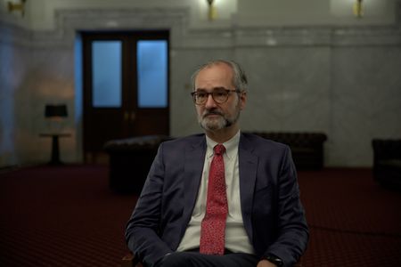 Lawyer Quintin Lindsmith is pictured in a portrait made during the production of "Cursed Gold: A Shipwreck Scandal." In 1989, maverick scientist Tommy Thompson stuns the world by recovering three tons of gold from a shipwreck deep in the Atlantic Ocean. What follows is a 30-year story of adventure, deception, and personal turmoil, taking him from venerated celebrity to infamous fugitive, and finally a defiant prisoner who refuses to give up his gold. (National Geographic)