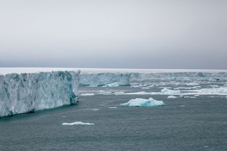 A Svalbard glacier. (National Geographic/Mario Tadinac)
