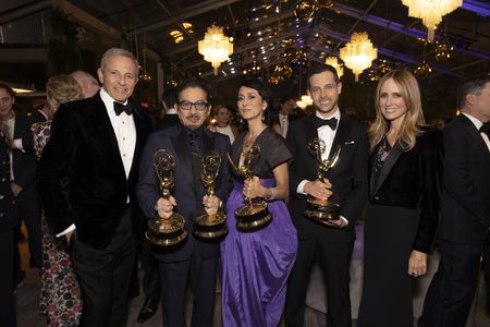 BOB IGER (CHIEF EXECUTIVE OFFICER, THE WALT DISNEY COMPANY), HIROYUKI SANADA, RACHEL KONDO, JUSTIN MARKS, DANA WALDEN (CO-CHAIRMAN, DISNEY ENTERTAINMENT, THE WALT DISNEY COMPANY)