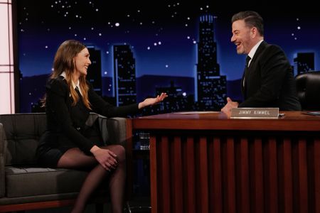 ELIZABETH OLSEN, JIMMY KIMMEL