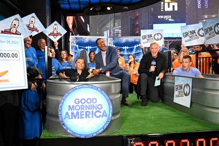 CAMILLE KOSTEK, MICHAEL STRAHAN, SAM CHAMPION, ROB GRONKOWSKI