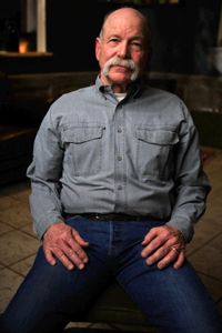 Mike Shannon is pictured in close-up portrait during the production of National Geographic's Oklahoma City Bombing: One Day In America. Shannon was a Special Operations Chief in the Oklahoma City Fire Department and was one of the first firefighters on the scene and oversaw the technical rescue and recovery in the days and weeks after. On April 19, 1995, America experienced the deadliest domestic terror attack in its history. Thirty years later, this series tells the story of that day told only by those who lived through it – the people of Oklahoma.  (National Geographic/Brandon Widener)