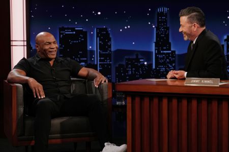 MIKE TYSON, JIMMY KIMMEL