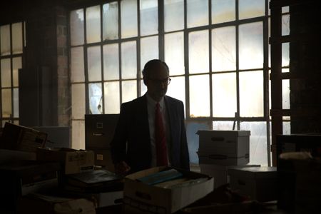 Lawyer Quintin Lindsmith is pictured working on case files during the production of "Cursed Gold: A Shipwreck Scandal." In 1989, maverick scientist Tommy Thompson stuns the world by recovering three tons of gold from a shipwreck deep in the Atlantic Ocean. What follows is a 30-year story of adventure, deception, and personal turmoil, taking him from venerated celebrity to infamous fugitive, and finally a defiant prisoner who refuses to give up his gold. (National Geographic)