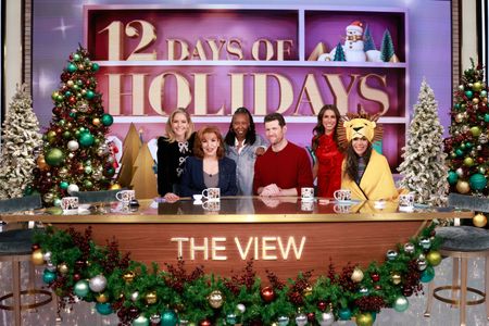 SARA HAINES, JOY BEHAR, WHOOPI GOLDBERG, BILLY EICHNER, ALYSSA FARAH GRIFFIN, SUNNY HOSTIN