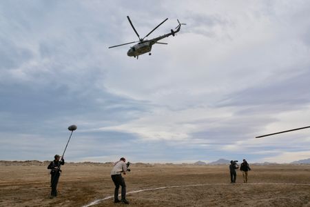 Behind the scenes during production of "Sea of Shadows". (National Geographic)