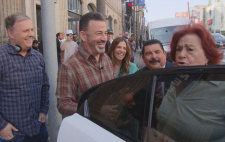 SAL IACONO, JIMMY KIMMEL, MICKI MARSEGLIA, GUILLERMO RODRIGUEZ, AUNT CHIPPY