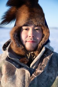 Gage Hoffman hunts for prime fur animals during the winter season. (BBC Studios Reality Productions, LLC/Isaiah Branch - Boyle)