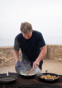 Portugal - Gordon Ramsay during the final cook in Portugal. (Credit: National Geographic/Justin Mandel)