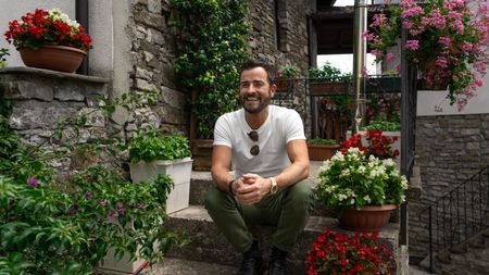 Justin Theroux at Stradella. (National Geographic/Rebecca Eishow)