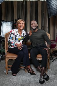 ROBIN ROBERTS, LAMORNE MORRIS