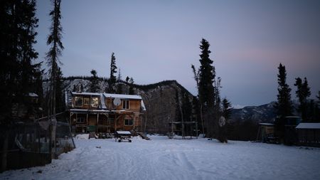 Light hitting Andy Bassich's home during sunset. (BBC Studios Reality Productions, LLC/JR Masters)