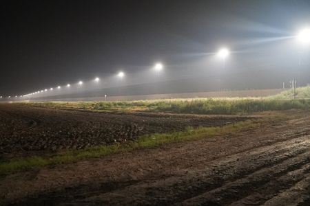 The Rio Grande Valley border wall was erected to prevent illegal crossings in the Rio Grande Valley, Texas. (National Geographic)