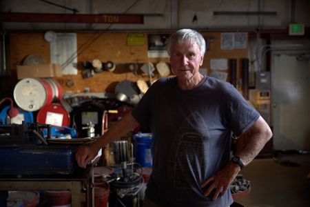 Sonar Expert Mike Williamson is pictured in a portrait made during the production of "Cursed Gold: A Shipwreck Scandal." In 1989, maverick scientist Tommy Thompson stuns the world by recovering three tons of gold from a shipwreck deep in the Atlantic Ocean. What follows is a 30-year story of adventure, deception, and personal turmoil, taking him from venerated celebrity to infamous fugitive, and finally a defiant prisoner who refuses to give up his gold. (National Geographic)