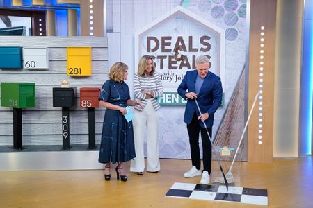 TORY JOHNSON, LARA SPENCER, SAM CHAMPION, PRODUCTS