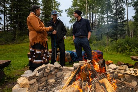 Sir Ranulph Fiennes and actor Joseph Fiennes meet Matricia Bauer, a member of the Sturgeon Lake Cree Nation.  She runs an indigenous culture group called “Warrior Woman" in Jasper. Amidst mountains and whale watching, Sir Ranulph Fiennes and his cousin Joseph Fiennes reflect on Ran’s epic life and his new challenge of life with Parkinson’s. (National Geographic)