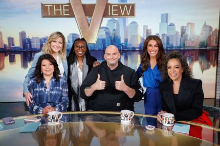 ANA NAVARRO, SARA HAINES, WHOOPI GOLDBERG, JOHN FETTERMAN, ALYSSA FARAH GRIFFIN, SUNNY HOSTIN