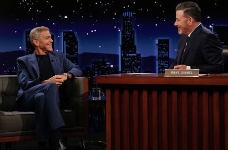 GEORGE CLOONEY, JIMMY KIMMEL