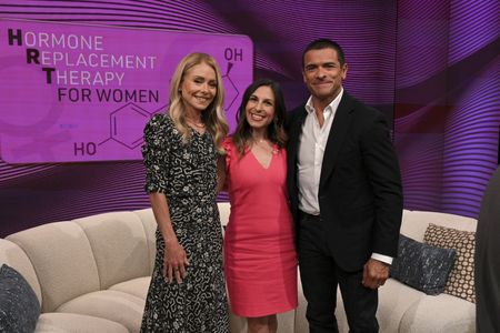 KELLY RIPA, HEATHER HIRSCH, MARK CONSUELOS