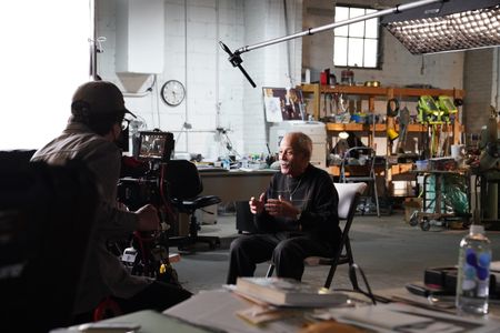 Ed Dwight sits down for an interview in Denver.  (credit: National Geographic/Ryan Dearth)