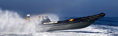 A Civil Guard boat is in pursuit in Málaga,  Spain. (Guardia Civil)