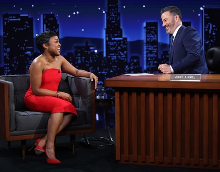 QUINTA BRUNSON, JIMMY KIMMEL