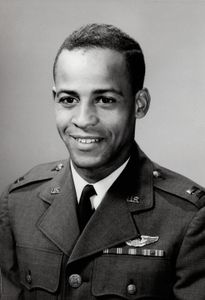 Air Force Captain Ed Dwight's official portrait. (credit: public domain)