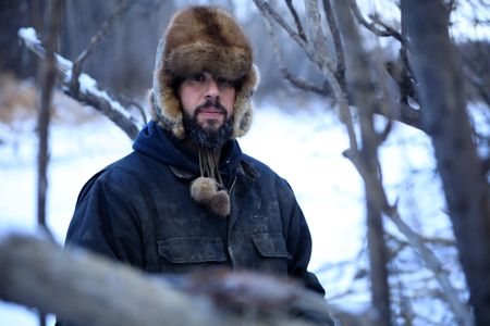 Chevie Roach sets traps for marten and mink, and other fur animals during the prime trapping season. (BBC Studios Reality Productions, LLC/Brian Bitterfeld)