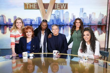 SARA HAINES, JOY BEHAR, WHOOPI GOLDBERG, BEN STILLER, ALYSSA FARAH GRIFFIN, SUNNY HOSTIN