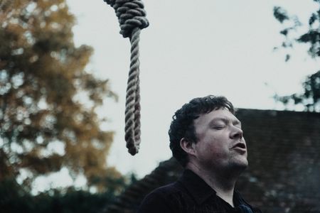 George Burrows recites the lord's prayer at the gallows. (Dash Productions Services LTD/Antoan Ivanov)