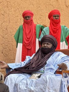 A local Tuareg leader in Agadez, Niger. (National Geographic for Disney)