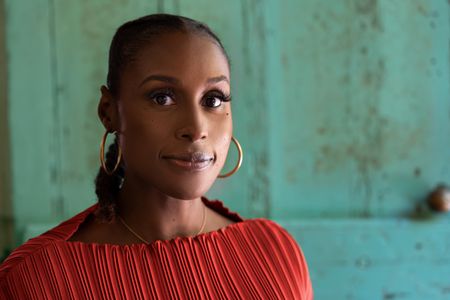 Issa Rae in Saint-Louis, Senegal. (National Geographic/John Wendle)