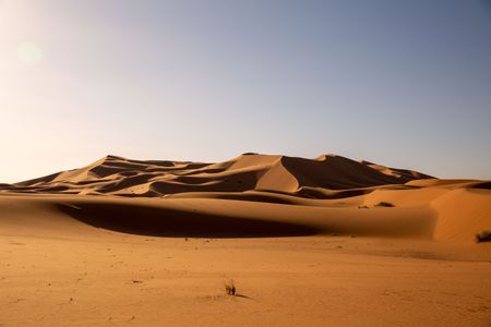 A view of Erg Chebbi Dunes, Morocco. (National Geographic for Disney/Jonjo Harrington)
