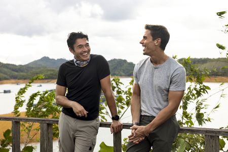 Henry Golding and Antoni Porowski in Bangtang Ai. (Credit: National Geographic/Annice Lyn)