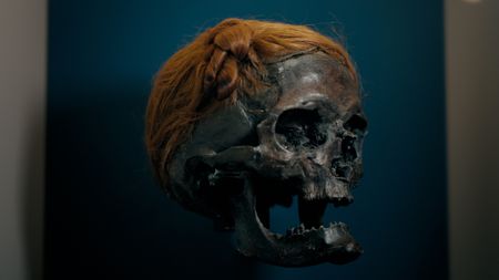 Skull of Osterby Man. (2023 BOG PEOPLE SEASON ONE INC.)